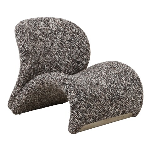 Relaxsessel >Sofia< in Braun Mischung, Stoff - 82x73x77cm (BxHxT)