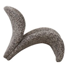 Relaxsessel >Sofia< in Braun Mischung, Stoff - 82x73x77cm (BxHxT)