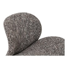 Relaxsessel >Sofia< in Braun Mischung, Stoff - 82x73x77cm (BxHxT)