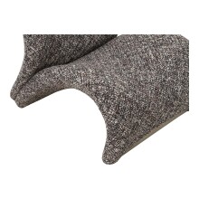 Relaxsessel >Sofia< in Braun Mischung, Stoff - 82x73x77cm (BxHxT)