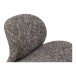 Relaxsessel >Sofia< in Braun Mischung, Stoff - 82x73x77cm (BxHxT)