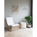 Relaxsessel >Valencia< in Natur, Rattan - 60x84x90cm (BxHxT)