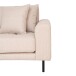 Wohnlandschaft >Lido< in Beige, Stoff - 290x76x92cm (BxHxT)