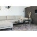 Wohnlandschaft >Lido< in Beige, Stoff - 290x76x92cm (BxHxT)