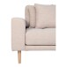 Ecksofa >Lido< in Beige, Stoff - 290x76x92cm (BxHxT)