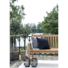 Sitzbank >Cabo< in Braun, Teak - 150x92x62cm (BxHxT)
