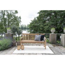 Sitzbank >Cabo< in Braun, Teak - 150x92x62cm (BxHxT)