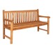 Sitzbank >Cabo< in Braun, Teak - 150x92x62cm (BxHxT)