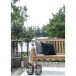 Sitzbank >Cabo< in Braun, Teak - 150x92x62cm (BxHxT)