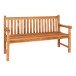 Sitzbank >Cabo< in Braun, Teak - 150x92x62cm (BxHxT)