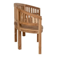 Sitzbank >Boca< in Natur, Teak - 150x85x60cm (BxHxT)