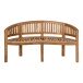 Sitzbank >Boca< in Natur, Teak - 150x85x60cm (BxHxT)