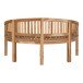 Sitzbank >Boca< in Natur, Teak - 150x85x60cm (BxHxT)