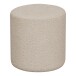 Pouf >Ejby< in Beige, Stoff - 34x36x34cm (BxHxT)