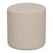 Pouf >Ejby< in Beige, Stoff - 34x36x34cm (BxHxT)