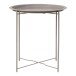 Beistelltisch >Bastia< in Beige, Metall - 47x50x47cm (BxHxT)