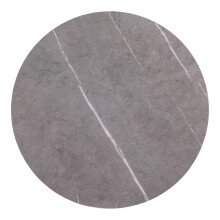 Beistelltisch >Lazio< in Grau schwarz, Keramik - 45x45x45cm (BxHxT)