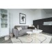 Couchtisch >Vado< in Weiß / Natur, MDF - 40x40x70cm (BxHxT)