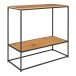 Konsolentisch >Vita< in Natur, Melamin - 80x80x36cm (BxHxT)