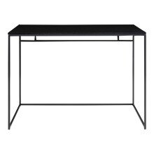 Schreibtisch >Vita< in Schwarz, Melamin - 100x75x45cm (BxHxT)