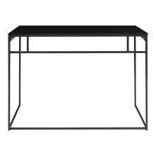Schreibtisch >Vita< in Schwarz, Melamin - 100x75x45cm (BxHxT)
