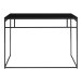 Schreibtisch >Vita< in Schwarz, Melamin - 100x75x45cm (BxHxT)
