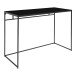 Schreibtisch >Vita< in Schwarz, Melamin - 100x75x45cm (BxHxT)