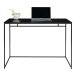 Schreibtisch >Vita< in Schwarz, Melamin - 100x75x45cm (BxHxT)