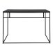 Schreibtisch >Vita< in Schwarz, Melamin - 100x75x45cm (BxHxT)