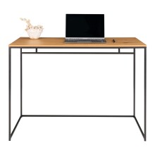 Schreibtisch >Vita< in Natur, Melamin - 100x75x45cm (BxHxT)