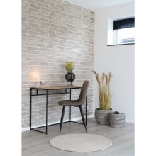 Schreibtisch >Vita< in Natur, Melamin - 100x75x45cm (BxHxT)