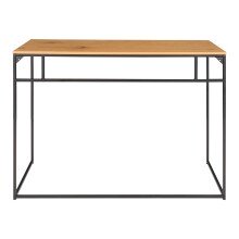 Schreibtisch >Vita< in Natur, Melamin - 100x75x45cm (BxHxT)