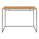 Schreibtisch >Vita< in Natur, Melamin - 100x75x45cm (BxHxT)