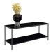 TV-Bank >Vita< in Schwarz, Melamin - 100x45x36cm (BxHxT)
