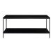TV-Bank >Vita< in Schwarz, Melamin - 100x45x36cm (BxHxT)