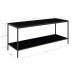 TV-Bank >Vita< in Schwarz, Melamin - 100x45x36cm (BxHxT)