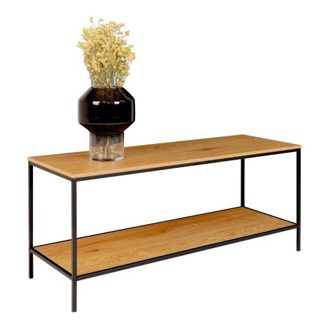 TV-Bank >Vita< in Natur, Melamin - 100x45x36cm (BxHxT)