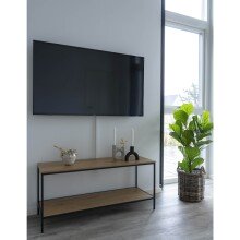 TV-Bank >Vita< in Natur, Melamin - 100x45x36cm (BxHxT)