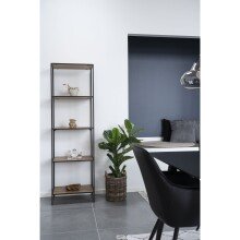 Bücherregal >Vita< in Natur, Melamin - 51x170x36cm (BxHxT)