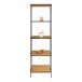 Bücherregal >Vita< in Natur, Melamin - 51x170x36cm (BxHxT)