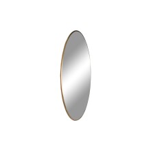 Spiegel >Jersey< in Messing, Stahl, Glas - 40x0,5x40cm (BxHxT)