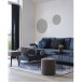 Spiegel >Jersey< in Messing, Stahl, Glas - 40x0,5x40cm (BxHxT)