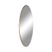 Spiegel >Jersey< in Messingfarben, Stahl, Glas - 80x0,5x80cm (BxHxT)