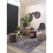 Spiegel >Jersey< in Messingfarben, Stahl, Glas - 80x0,5x80cm (BxHxT)
