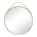 Spiegel >Malo< in Natur, Rattan, Glas - 2x50x50cm (BxHxT)
