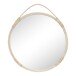 Spiegel >Malo< in Natur, Rattan, Glas - 2x50x50cm (BxHxT)