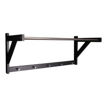 Hutablage >Padova< in Schwarz, Pappel - 32x34x78cm...