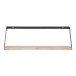 Wandregal >Basler< in Hellbraun, Massivholz - 55x18x14cm (BxHxT)