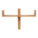 Wandregal >Villa< in Hellbraun, Bambus - 50x36x25cm (BxHxT)