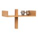 Wandregal >Villa< in Hellbraun, Bambus - 50x36x25cm (BxHxT)